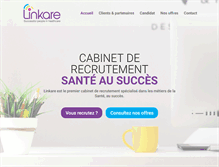 Tablet Screenshot of linkare-consulting.com
